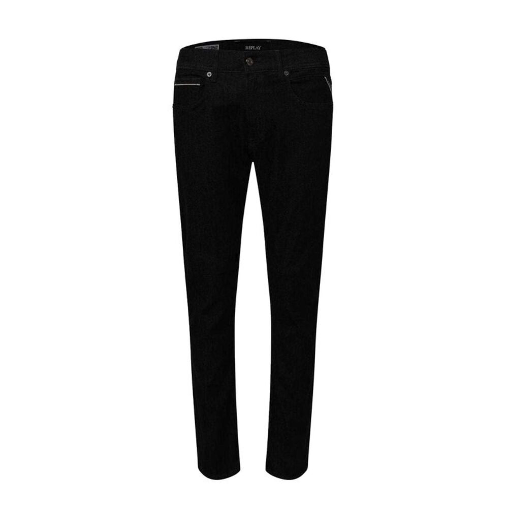 Replay Mens Cotton Straight Jeans / Blue